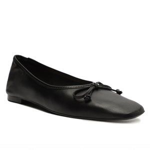 Schutz Arissa Flats in Black